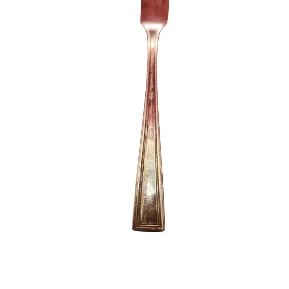National Silver Co Calvalcade Master Butter Knife 7